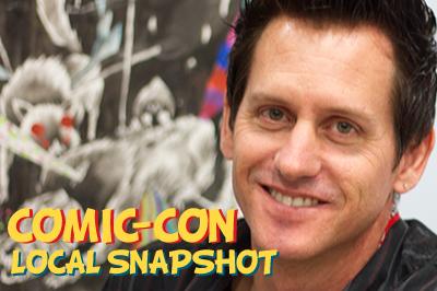 Comic-Con local snapshot: Artist Scott Saw