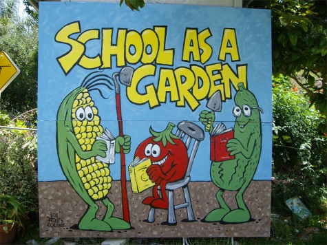 School marks garden opening