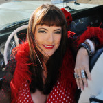A possible title for Candye Kane’s next album is “Coming Out Swingin’,” the name of one of her new “survival songs.” (Courtesy photo by Alan Mercer)