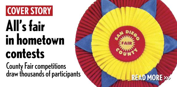 A San Diego County Fair 2012 exit poll indicated nearly half of the 1.5 million fairgoers who attended last year also visited the competition showcases, according to Student Showcase Coordinator Neil Bruington. (North Coast Current photo illustration)