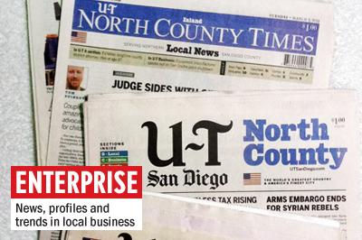 U-T San Diego recently phased out its North County edition, formerly the North County Times. (North Coast Current photo)