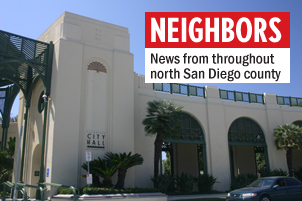 Escondido City Hall is pictured July 31. (North Coast Current photo)