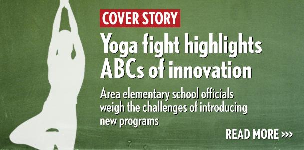 A program introducing yoga in Encinitas schools resulted in a lawsuit, which the Encinitas Union School District ultimately won. (North Coast Current photo illustration)