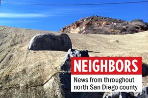 Grading and erosion control measures are pictured Oct. 6 at the site of Harmony Grove Village, a new development in the rural enclaves of Elfin Forest and Harmony Grove. (North Coast Current photo) 