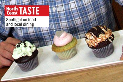 The cupcake recipes developed at Little Cakes in Vista helped the business earn two victories on the Food Network show “Cupcake Wars.” (Photo by Manny Lopez)