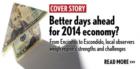 Better days ahead for 2014 economy? From Encinitas to Escondido, observers weigh strengths and challenges
