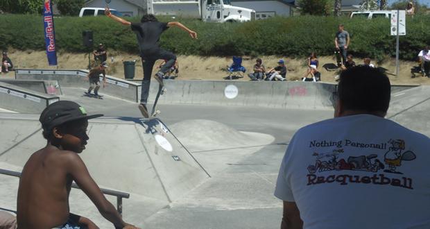 Sun Diego Am Slam Skateboard Contest Series Stops in Oside