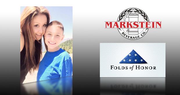 Markstein Beverage Co. and Folds of Honor Foundation to Present $5,000 Scholarship to Spouse of Fallen Marine