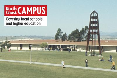 MiraCosta College in Oceanside is shown in 1974, 10 years after the permanent main campus opened. (MiraCosta College photo)