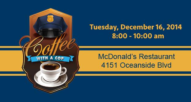 OPD+to+Hold+Second+Coffee+with+a+Cop+Event