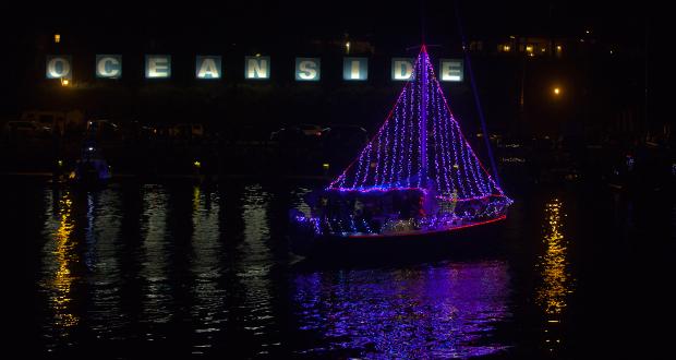 Oceanside Harbor Parade of Lights 2014