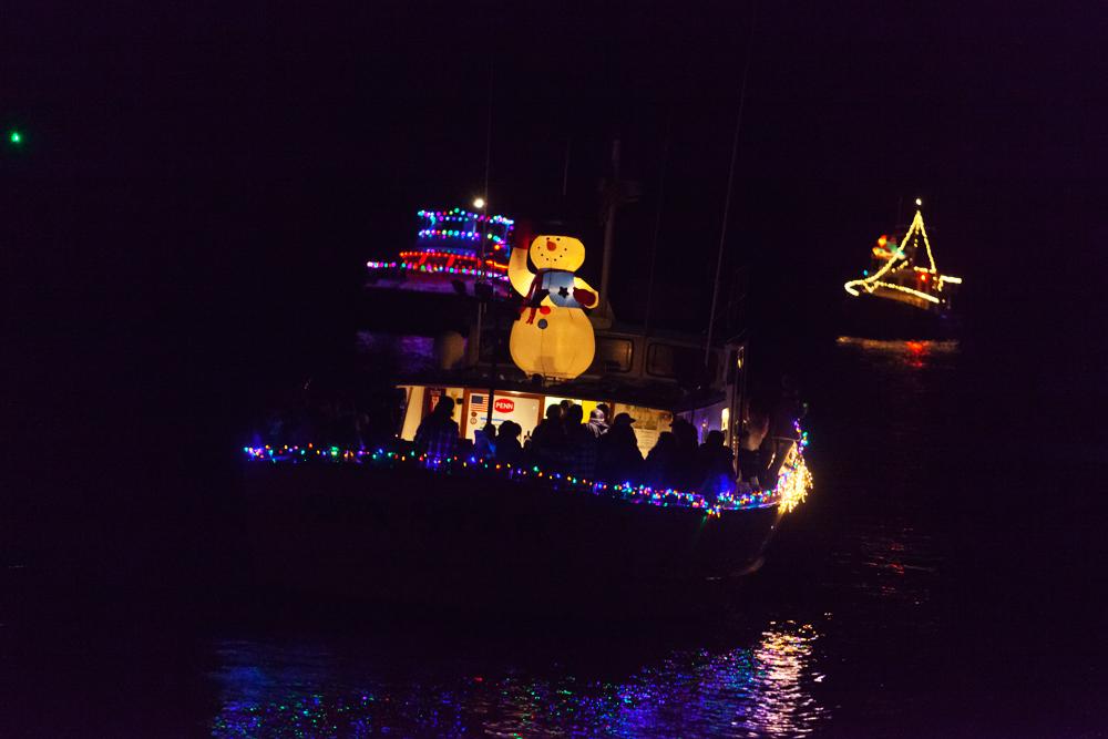 Oceanside Harbor Parade of Lights 2014