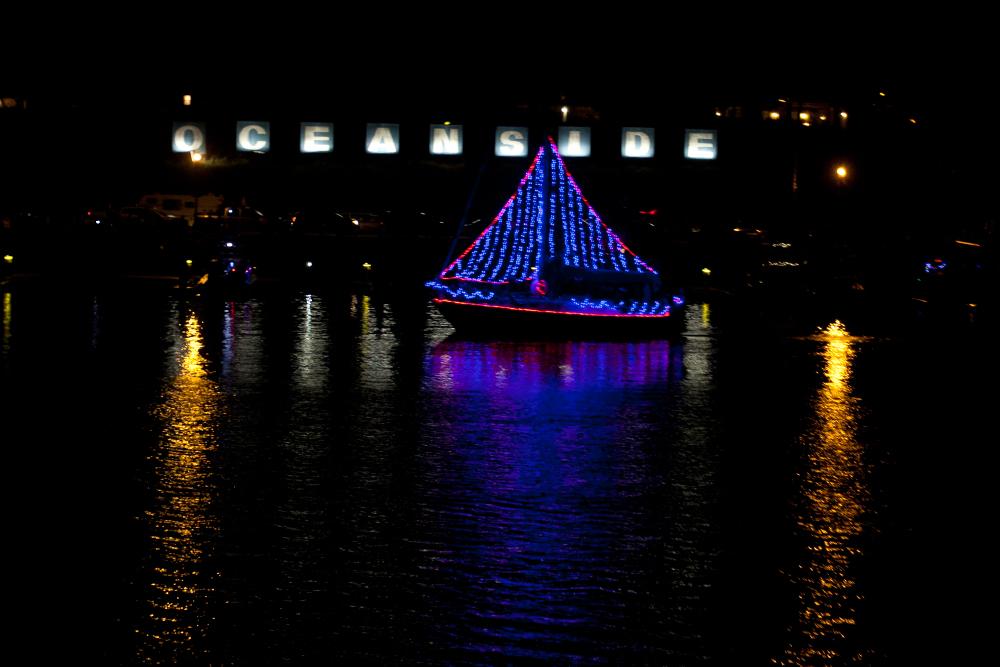 Oceanside Harbor Parade of Lights 2014