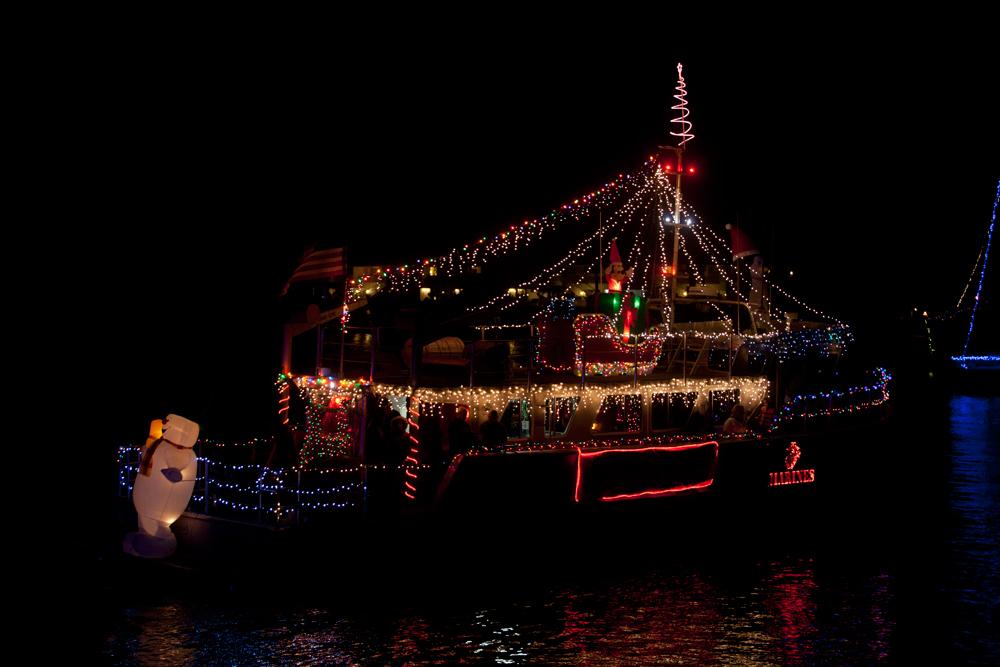 Oceanside Harbor Parade of Lights 2014