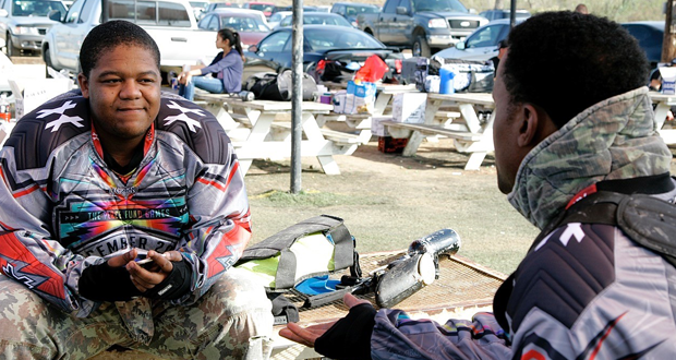 Celebrities Raise Money Playing Paintball in PEACE Fund Games