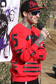 Celebrities Raise Money Playing Paintball in PEACE Fund Games
