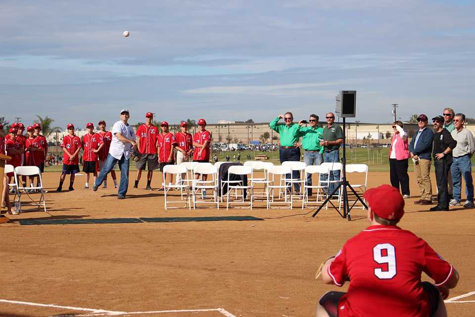 A grand-slam opening: Encinitas celebrates park in Major League style