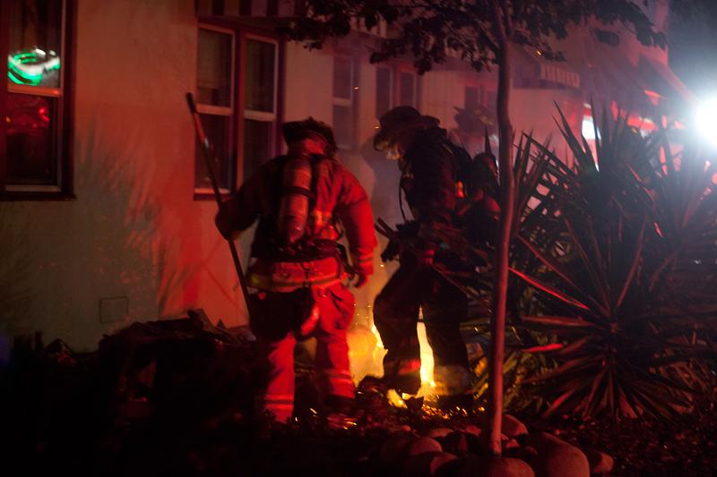Two Injured in Fire at Dolphin Hotel in Oceanside