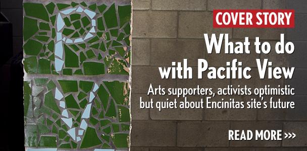 Student-made+mosaics+can+be+found+at+the+old+Pacific+View+School+site+in+Encinitas%2C+now+owned+by+the+city.+Arts+groups+and+community+activists+are+expressing+optimism+about+the+future+of+the+property.+%28File+photo+by+Scott+Allison%29