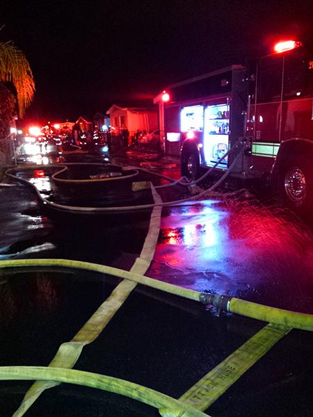One Person Confirmed Dead, One Injured in Oceanside Mobile Home Fire-UPDATED