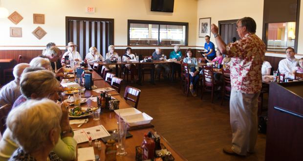 Jerry Kern Addresses Republican Club of Ocean Hills about Assembly Run