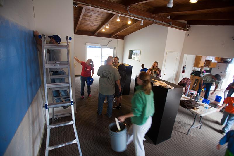 Oceanside Boys and Girls Club Gets Spruce Up During North Coast Church Weekend of Service