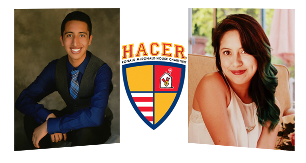 El Camino High School student Josue Morales Santiago and LaCosta Canyon High School student, Zuleyma Sanchez