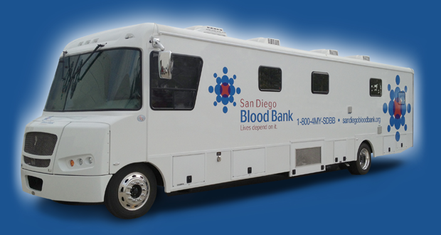 San Diego Blood Bank to Launch New $258,000 Blood Mobile
