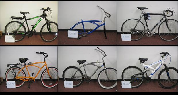 Viewing of Recovered Bicycles Scheduled in Carlsbad