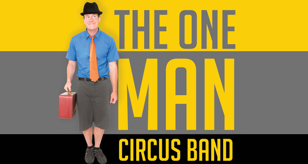 Fantastick Patrick, One Man Circus Band at O'side Library