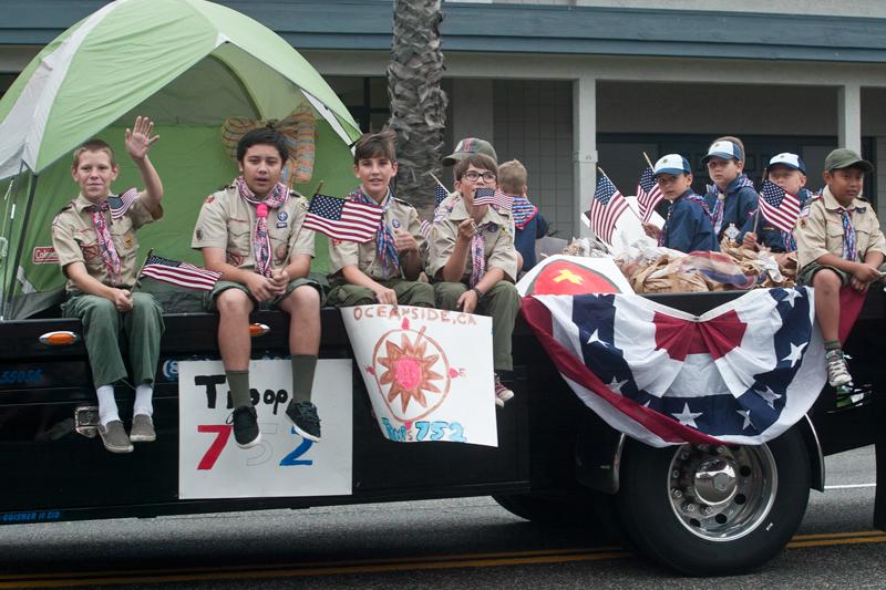 Snapshots of the Oceanside Independence Parade 2015