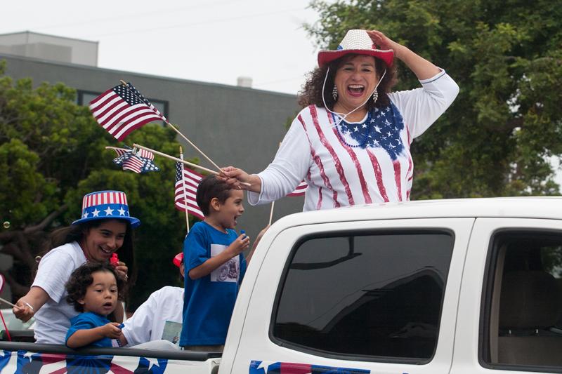 Snapshots of the Oceanside Independence Parade 2015