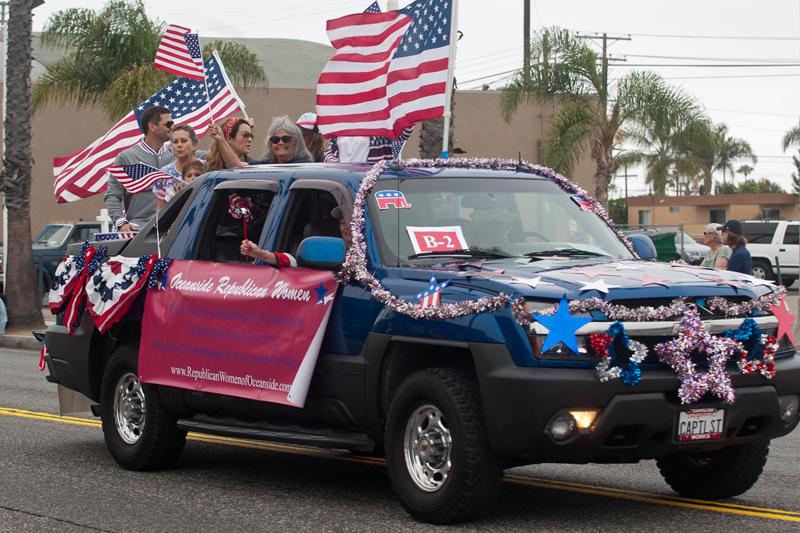 Snapshots of the Oceanside Independence Parade 2015