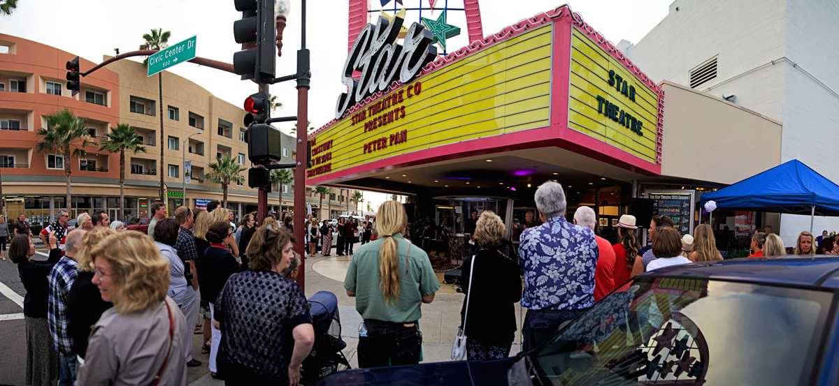 A marquee event: Oceanside’s Star Theatre Company celebrates restored landmark sign