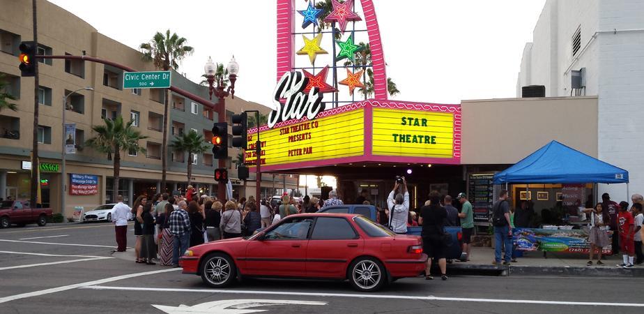 A marquee event: Oceanside’s Star Theatre Company celebrates restored landmark sign