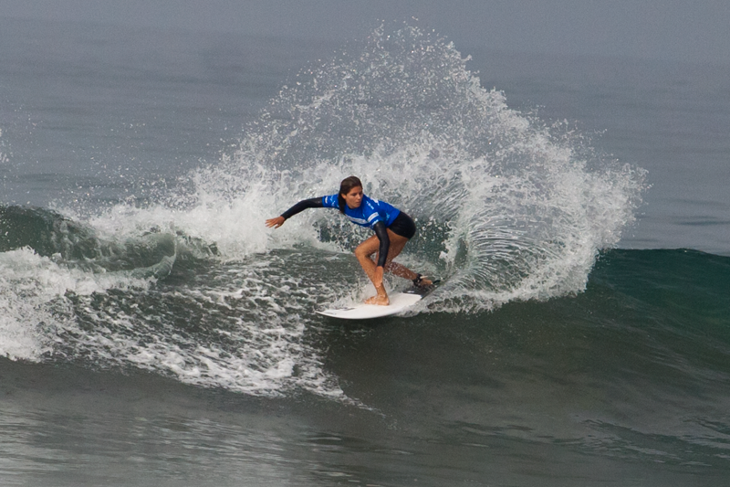 Supergirl Pro Saturday Results, Sunday Schedule