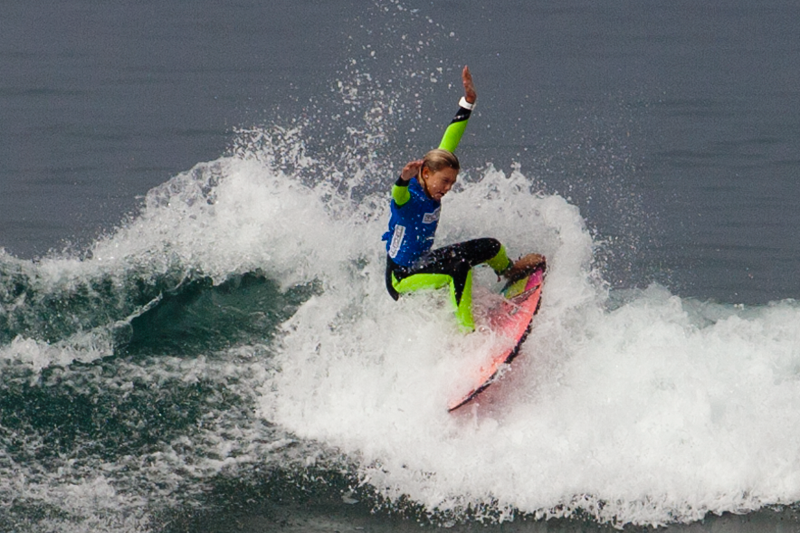 Supergirl Pro Saturday Results, Sunday Schedule