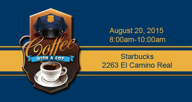 Coffee with a Cop, August 20, 2015