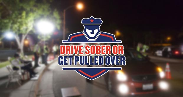 Increased Enforcement During Drive Sober or Get Pulled Over Campaign this Holiday Season