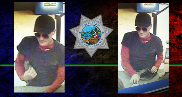 SDSO+Looking+for+Information+on+San+Marcos+Bank+Robber