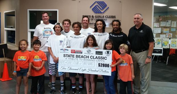  State Beach Locals Present Boys & Girls Clubs of Carlsbad With Contest Proceeds (courtesy photo)
