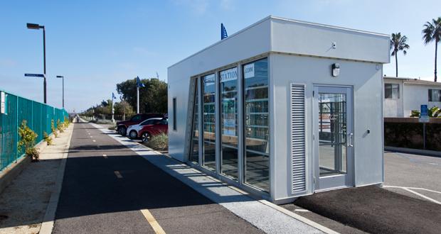 New Secure 'BikeStation' Available for Commuters