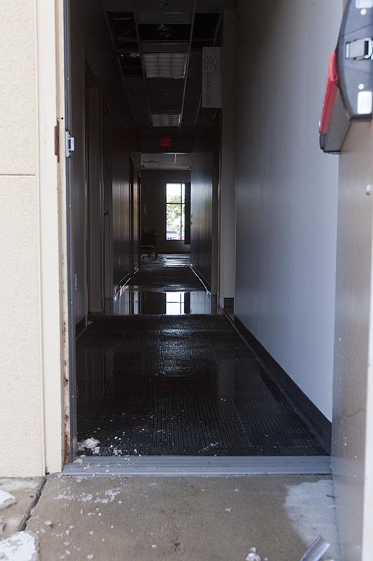 Gushing Hydrant Collapses Roof in Oceanside-Updated