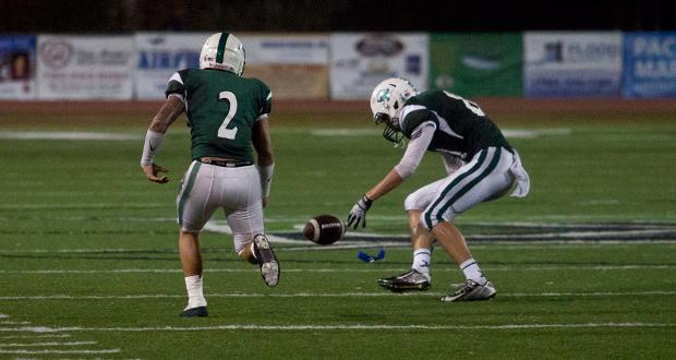 Jake Gerardi scooped up the loose ball running 64 yards for the score.