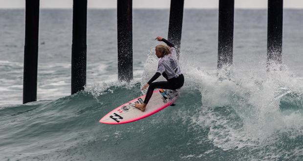 Canada’s 12 year-old, Mathea Dempfle-Olin, put on a stand-out performance in the Girls U-18 Repechage, defeating Leilani McGonagle, the defending Copper Medalist. Photo: ISA/Chris Grant