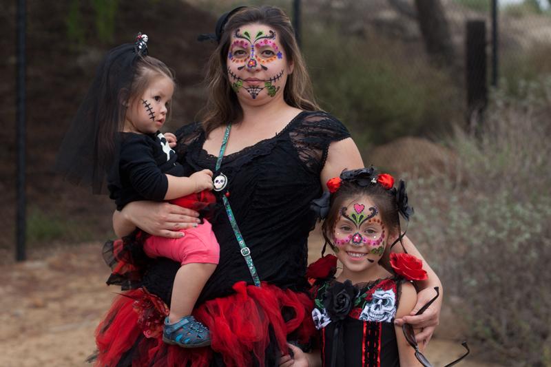 The Faces of Dia de los Muertos, Oceanside 2015