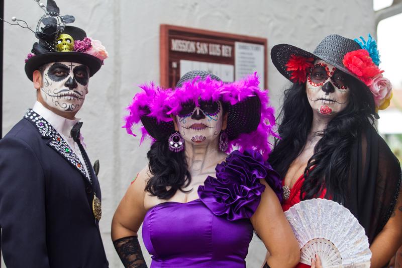 The Faces of Dia de los Muertos, Oceanside 2015