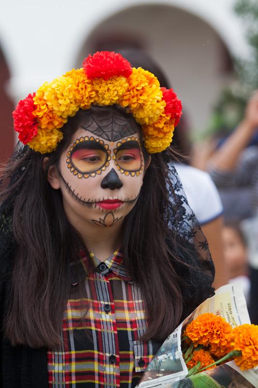 The Faces of Dia de los Muertos, Oceanside 2015