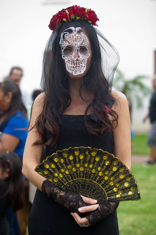 The Faces of Dia de los Muertos, Oceanside 2015