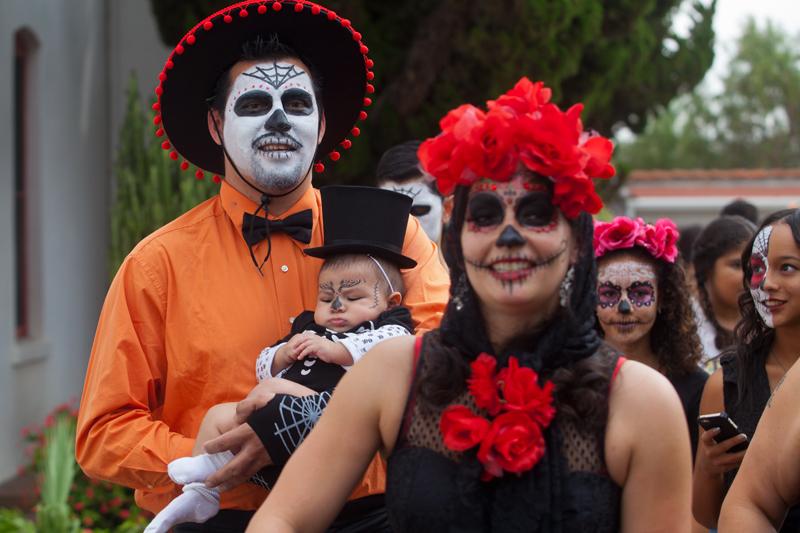 The Faces of Dia de los Muertos, Oceanside 2015